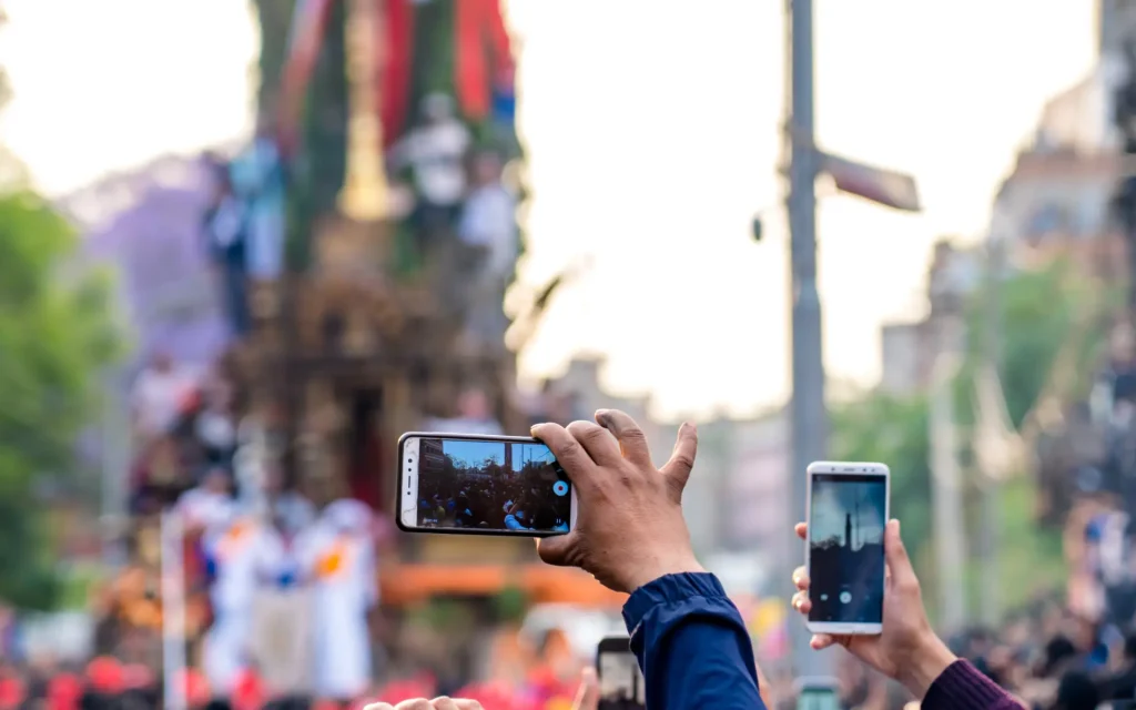 Camera control for iPhones