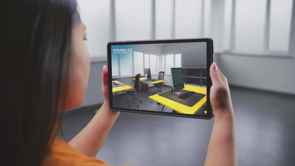 Top Tech Trends in Product Design Today 6 Tech Trends: Furnishing office space with Augmented Reality
