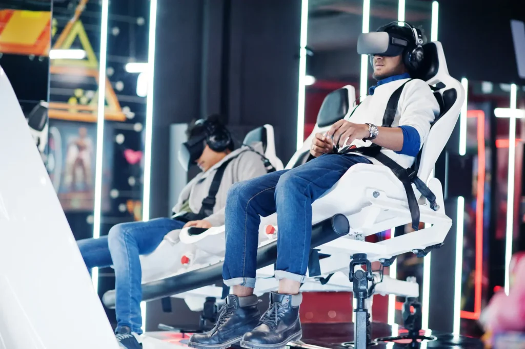 Theme park VR / virtual reality