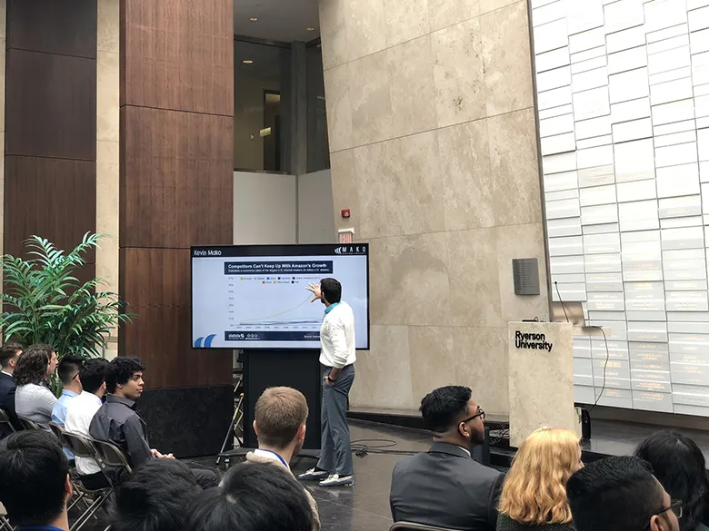 Kevin frequently serves as a lecturer for various classes at Ryerson University on product commercialization and engineering.