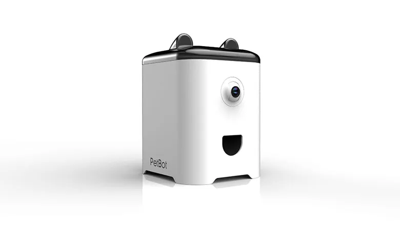 A great example from our client's beautifully designed minimalistic product - the Pet Bot!