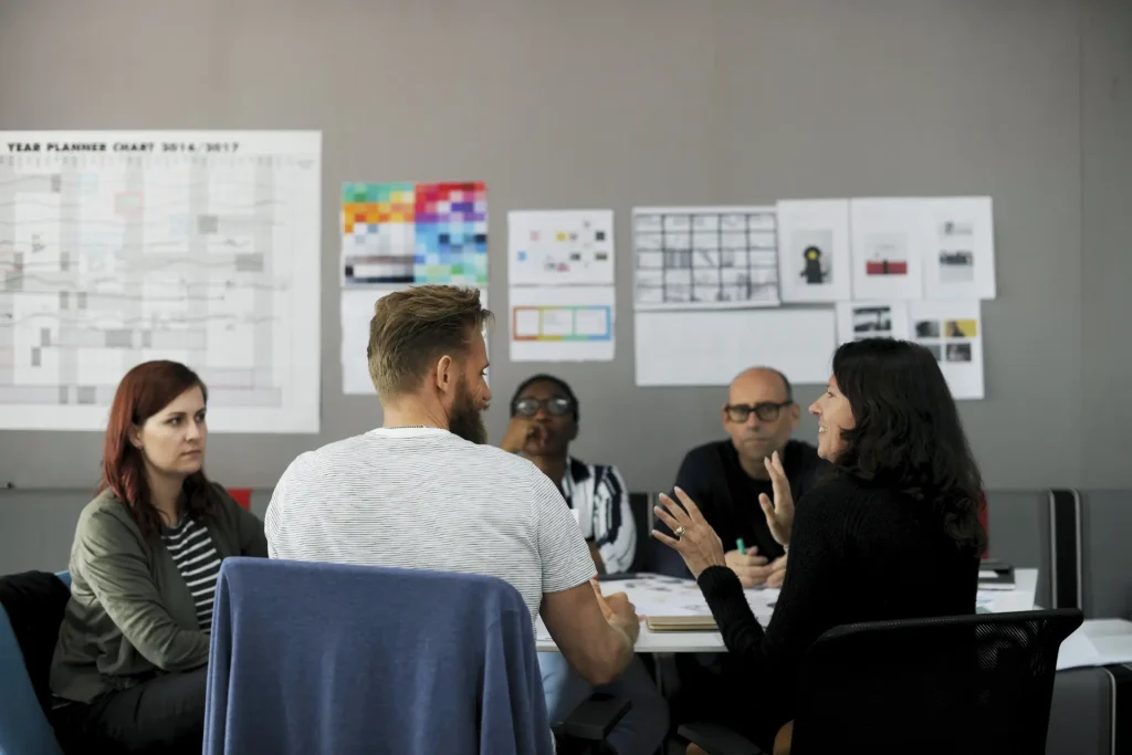 Product development strategy process meeting