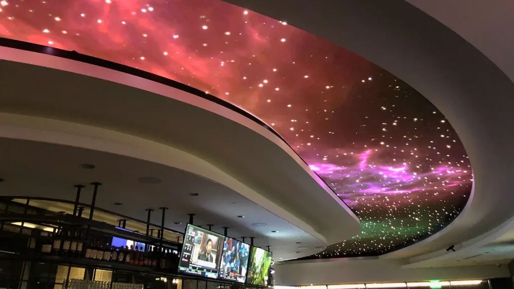 Digital projections display frame design