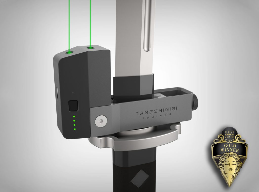 TriMech Design Earns Gold in IAA's 2024 MUSE Design Awards 13 Tameshigiri Trainer MUSE Design Awards Gold Winner